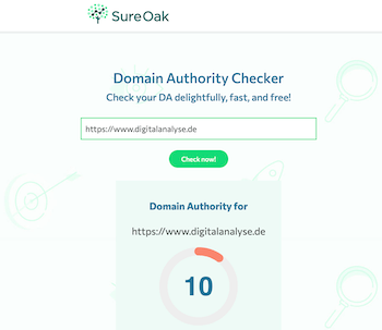 10 kostenlose Tools um die Domain Authority zu prüfen
